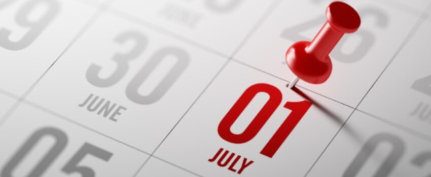 What’s changing on 1 July?
